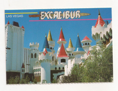 FA19-Carte Postala- SUA - Las Vegas, Excalibur Hotel Casino, necirculata foto