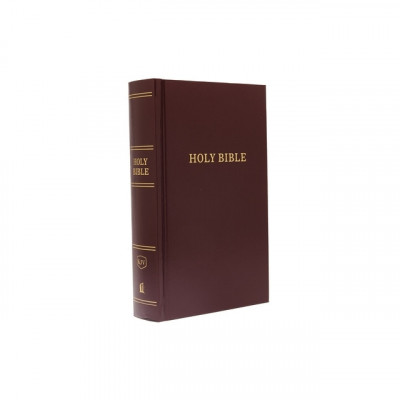 KJV, Pew Bible, Hardcover, Burgundy, Red Letter Edition foto