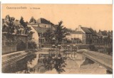 CPIB 23919 CARTE POSTALA - QUESNOY DEULE, DEPOZITUL, FRANTA, CIRCULATA, 1915, STAMPILE