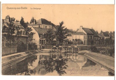 CPIB 23919 CARTE POSTALA - QUESNOY DEULE, DEPOZITUL, FRANTA, CIRCULATA, 1915, STAMPILE foto