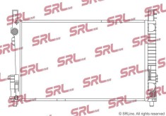 Radiator Mercedes A-Class W169 04-12, B-Class W245 05-11, motor: 1.5, 1.7, 2.0, 2.0 cdi, 650x408x16, SRLine, Aluminiu/ Plastic brazat, 1695000003MT foto