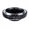 Adaptor Obiectiv Canon FD la Samsung NX K&amp;F Concept - NX1, NX5, NX10, NX20, NX30, NX100, NX200, NX1000, NX1100, NX2000, NX3000, NX3300, NX500
