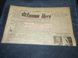 ZIARUL ROMANIA LIBERA 29 OCTOMBRIE 1949