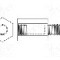 Distantier din aluminiu, 18mm, DREMEC - 239X18