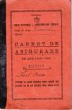 AMS# - CARNET DE ASIGURARE PE ANII 1939-1942
