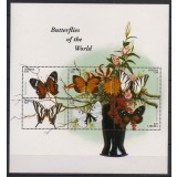 LIBERIA 2001 FAUNA INSECTE FLUTURI