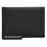Portofel Ultralight Mammut Smart Wallet Black, Slim, Carduri, Monede, Fermoar, 9.7x7x0.2cm, Poliester/Nailon