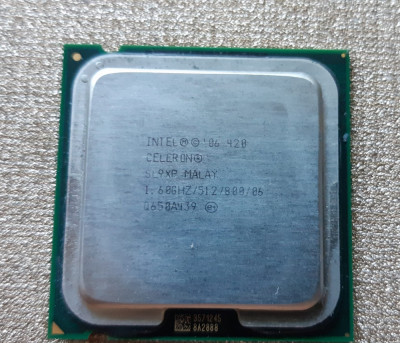 INTEL Celeron D (SL9XP) - 1,6 GHz / FSB 800 MHz / LGA 775 foto