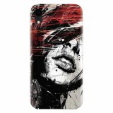 Husa silicon pentru Apple Iphone XR, Byroglyphics Woman Drawing