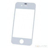 Geam Sticla iPhone 4G, iPhone 4s, White, AM+