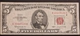 America 5 Dolari 1963 seria A30449120A