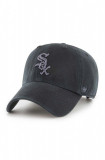 47 brand șapcă de baseball din bumbac MLB Chicago White Sox culoarea negru, cu imprimeu, B-RGW06GWS-BKG