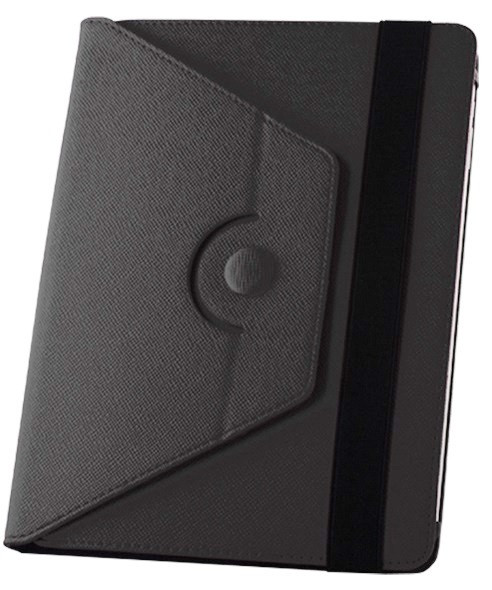 Husa cu stand reglabila rotativa Orbi 360 neagra pentru tablete de 8 inch