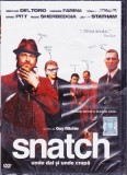 DVD Film de colectie: Snatch - Unde dai si unde crapa ( Brad Pitt; SIGILAT - vezi descriere )