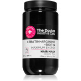 Cumpara ieftin The Doctor Keratin + Arginine + Biotin Maximum Energy masca cu keratina pentru păr 946 ml