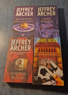 Jeffrey Archer 4 titluri foto