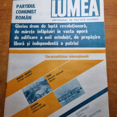 revista lumea 5 mai 1988-expunerea lui ceausescu