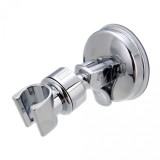 Cumpara ieftin Suport detasabil pentru cap de dus, Reglabil, Ventuza, ABS/PVC, 7x10.5 cm, Argintiu