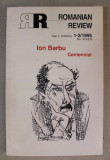 ROMANIAN REVIEW : ION BARBU - CENTENNIAL - YEAR L ( CXXXV ) , NR. 1-2 / 1995