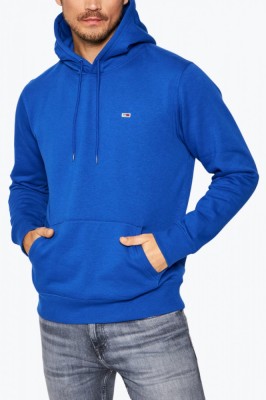 Hanorac barbati Tjm Fleece cu croiala Regular fit albastru, L foto