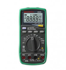 Multimetru digital profesional HOME 5 in 1 Sonda Temperatura 14 Functii Verde/Negru foto