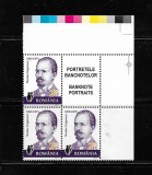 ROMANIA 2012-PORTRETELE BANCNOTELOR - BLOC CU VINIETA DIN COALA DE POSTA-LP 1932