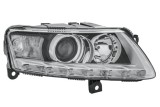 Far Audi A6 (C6) 10.2008-03.2011 Hella fata dreapta daytime running light tip bec D3S+H7 xenon, fara balast