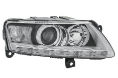 Far Audi A6 (C6) 10.2008-03.2011 Hella fata dreapta daytime running light tip bec D3S+H7 xenon, fara balast