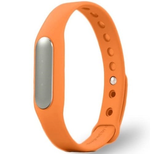 Bratara fitness iUni Mi1, Bluetooth, Activity and Sleep, Portocaliu