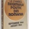 CONTRIBUTII LA STUDIEREA REGIMULUI POLITIC DIN ROMANIA - SEPTEMBRIE 1940- AUGUST 1944 de MIHAI FATU , 1984