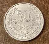 C50 - Moneda foarte veche - Uruguay - 50 centestmos - 1965