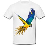 Cumpara ieftin Tricou &quot; Papagal galben si albastru &quot;