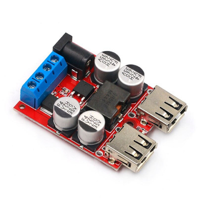 DC-DC converter step down, IN: 8-35V, OUT: 5V ( 8A max ) (DC.520) foto