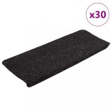 Gossi covorase scara autoadezive 30 buc antracit 65x24,5x3,5 cm
