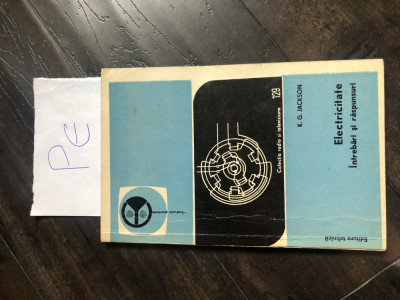 Jackson - Electricitate, intrebari si raspunsuri Pd+ foto