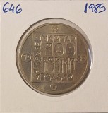 Hungary, Ungaria, 100 Forint Wildcat, 1985, KM#646, comemorativa, Europa
