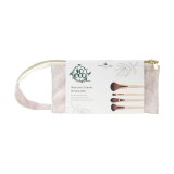 Set 4 pensule ecologice pentru machiaj Natural Travel Nude, 1 bucata, So Eco