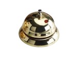 Clopotel receptie auriu, baza 8.5 cm