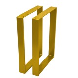 Set 2 Picioare Masa Metal Gold 72cm, Stil Scandinav, Moderne, Rezistente, Premium. Livrare Rapida