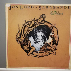 Jon Lord (ex Deep Purple) – Sarabande (1976/Emi/RFG) - Vinil/Vinyl