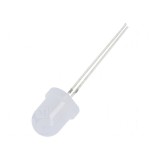 LED 8mm RGB cu intensitate de 1560&divide;2180mcd, 3000&divide;4000mcd, 5800&divide;7000mcd, unghi de dispersie 30&deg;