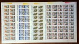 TIMBRE ROM&Acirc;NIA LP1482/1999-PASARI DECORATIVE -Set de coli 50 timbre -MNH, Nestampilat