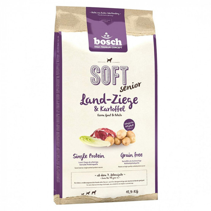 Bosch HPC Soft Senior Farm Goat &amp;amp; Potato 12,5 kg
