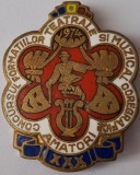 Insigna Concursul formatiilor teatrale si muzical coregrafice amatori, 1974