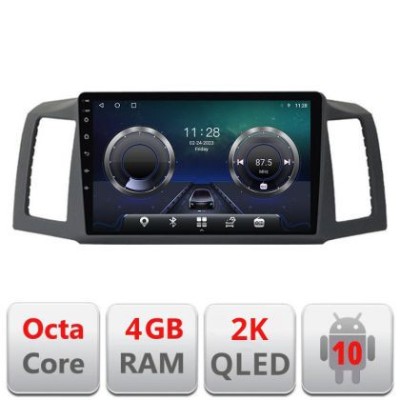 Navigatie Jeep Grand Cherokee 2008-2010 Android ecran Qled 2K Octa core 4+32 Kit-cherokee-2009+EDT-E410-2K CarStore Technology foto