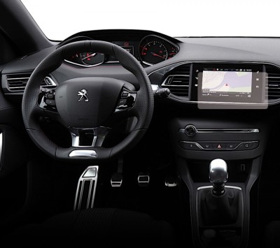 Folie de protectie display, pentru Navigatie Peugeot 308 5 Doors 2017-2021, din silicon foto