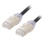 Cablu patch cord F/UTP Cat6a 1m