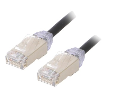 Cablu patch cord F/UTP Cat6a 1m foto