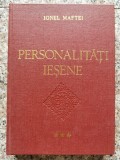 Personalitati Iesene Vol. 3: Ionel Maftei, 1978, Comitetul de Cultura si Educatie, Romana, Istorie