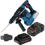 Bosch GBH 18V-26 F + ProCORE + GAL 1880 CV - Rotopercutor SDS-Plus 2.6 J mandrina interschimbabila + Set acumulator si incarcator Li-Ion 18 V 4 Ah